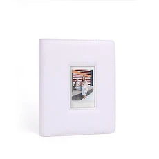 단색 3인치 288 홀로우 아웃 폴라로이드 사진 앨범 스타 소형 카드 대용량 4칸 ZI127, 01 color 3