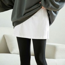 레이어드용 치마 페이크 레깅스 엉덩이 커버 테니스 enj+390JM