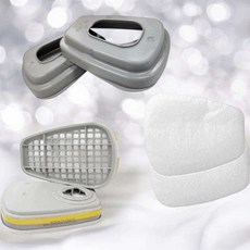 6200 7502 마스크 필터 3종세트 호흡보호구 3M마스크 마스크리필용 방진마스크