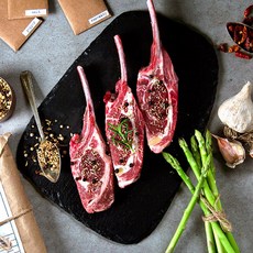 양고기스테이크 숄더랙 480g 캠핑양갈비 바베큐 양어깨살, 1개