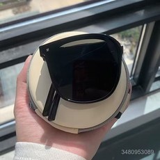 신형 접이식 선글라스 여성용 운전용 안경 눈부심 방지 야외용 안경 경량 접이식 선글라스 재고 있음