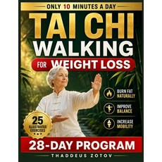 (영문도서)TAI CHI WALKING for WEIGHT LOSS: A Gentle Daily Movement Plan to Burn Fat Impro... Paperback, Independently Published, English, 9798185234532