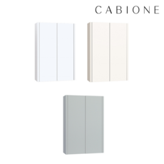 카비원 엣지라운드 2도어 상부장 비규격 주문제작 욕실장 수건장 화장실수납장 CB300, 1개, 크림