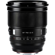 소니 e-마운트용 빌트록스 프로 75mm f1.2 E 마운트용 오토 포커스 프라임 렌즈 미러리스 a7 a6700 a6500, 75mm F1.2 E(APS-C), 1개