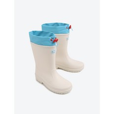 슈펜키즈 키즈 컬러배색 미들 스트링 레인부츠 HPKV6FS62U