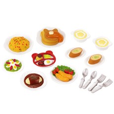 ST 3 Sylvanian Families EPOCH 실바니아 패밀리 가구 [런치 세트] 카-417 마크 세, 1개