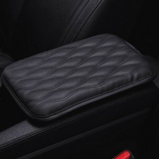 콘솔쿠션 차량용 팔쿠션 팔걸이, 블랙, 블랙, 1개
