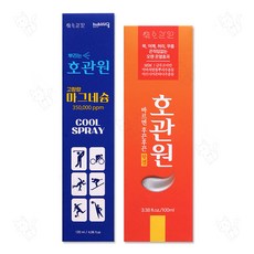 호관원 뿌리는 마그네슘 쿨 스프레이 + 호관원 핫겔, 1세트, 2개입