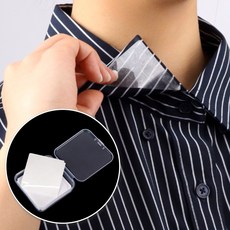 셔츠 옷깃 카라고정 스티커 50P