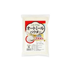 빙글빙글 생활 오트밀 분말 파우더 대용량 2000g oatmeal powder 무첨가 전립분 오리지널 레시피 QR코드 첨부 귀리 가루 국내 가공, 1개, g