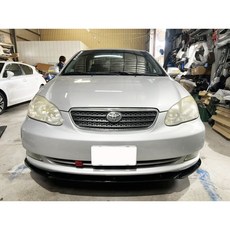 適用於 豐田TOYOTA 9代 ALTIS 圓頭版 水轉印卡夢 前下巴, 1個