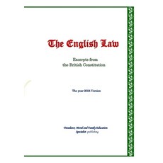 (영문도서) The English Law 2024 Version Paperback, Translator, Moral and Famil..., 9781647869076