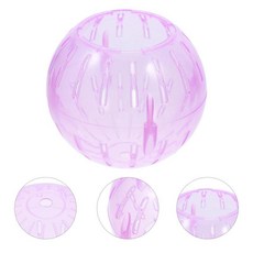 햄스터 런닝볼 작은 투명 플라스틱 운동볼 드워프 게르빌 친칠라 기니피그 애완동물, 1개, 기본