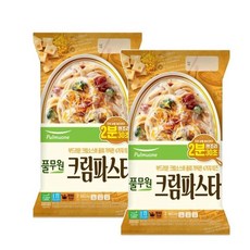 풀무원 크림파스타 2인분, 2개, 662g