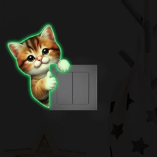 이쿠이칸 스위치 스티커 데코 장식 스위치커버 손때 방지 스티커 HJKGT001, 브라운