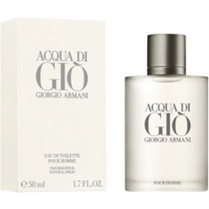 GIORGIO ARMANI 亞曼尼 Acqua di Gio寄情水男士淡香水, 1瓶, 50ml