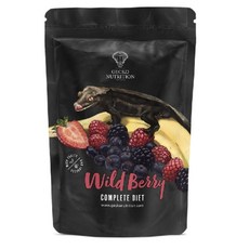 Gecko Nutrition GN果泥 野莓口味 壁虎營養果泥 爬蟲零食 野莓風味, 250g, 1個