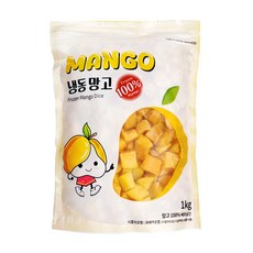 (엠즈FS 메들리) 직수입 IQF냉동망고다이스(베트남산), 1개, 1kg
