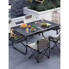곰비임비 야외테이블 다목적 야외세트 캠핑 포차, 기본형 휴대 가방