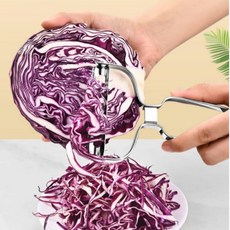 주방 식당용 업소용 양배추칼 스텐 샐러드 채칼 와이드 Y자형, 1개