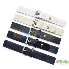 機車服配件2.5cm軟皮PU對扣袖口衣領束帶裝飾袖口皮帶扣配件