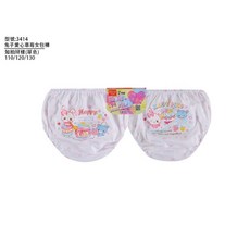 【台灣製】一王美 兔兔愛心草莓女童包褲 NO:63414