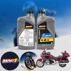 골드윙 투어 DCT 에어백 바이크 전용 4T MAG1 10W40 100% 합성엔진오일 1L 1병