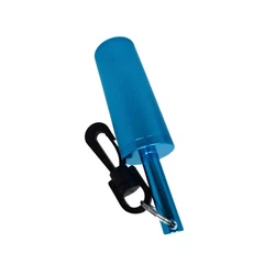 360도 스쿠버 래틀 스틱 다이빙 신호 벨 ° 회전식 퀵 후크 안전, Blue