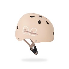 베네베네 킥보드 자전거 유아 어린이 안전 세이프티 키즈 보호 헬멧, 베이지, 1개