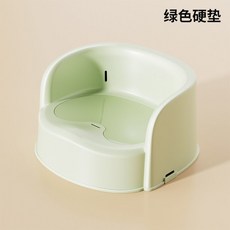 寶寶餐椅家用兒童沙發叫叫椅嬰兒座椅喫飯學坐椅靠背椅子小凳子, 綠色(硬墊)