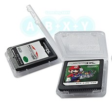 닌텐도 DS NDS 3DS 알팩 수납케이스, 투명, 1개, 투명
