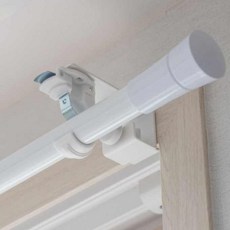 커튼다는법 설치방법 못없는블라인드 못안박는 못없이커튼레일, 화이트, 1개