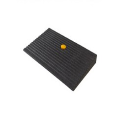 고무 차량진입판 자동차오름턱 45x30x4cm 점포진입판 카업 주차진입판, 소형