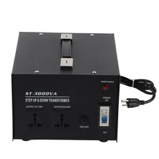 APS-3000W 가변 변압기 전압 조정기 단상 가능 AC 공급 장치 3 KW 220V, 02 US PLUG, 01 빠른
