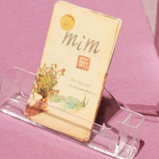 쿠폰통 보관함 메모지꽂이 볼펜 명함 거치대 포켓