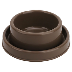寵星球 防漏食寵物防蟻碗, 咖啡, 1個