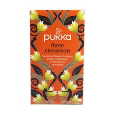 PUKKA 肉桂風味茶包 無咖啡因, 20件, 2克