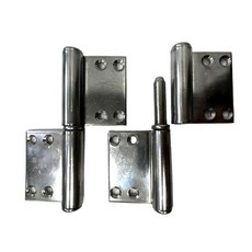 中華 不鏽鋼丁雙鉸鏈 4吋厚3mm, 1個, 右開