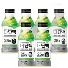 빙그레 더단백 워터 프로틴 청사과 드링크 () 단백질 음료, 400ml, 1개