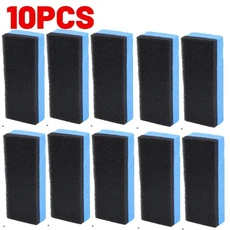 1/20/50개 스펀지 브러시 세라믹 코팅 유광 나노 어플리케이터 패드 바디 유리, 01 10pcs