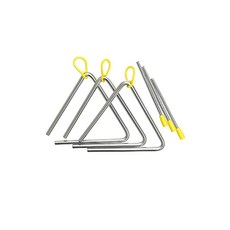 LuceLuce tryangle 14cm 트라이앵글 타악기 세트 타악기 3개 세트 타봉 포함 6치수