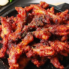 직화 통닭발 300g 직화구이 불향 불맛 캠핑음식 밀키트 통닭발 황금레시피 닭발소스, 1개