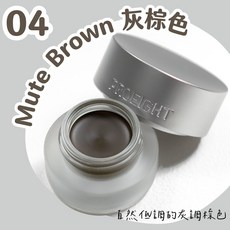 庶務客 PROEIGHT 防水眼線膠 滑順 PICCASSO眼線 持久不暈染, 1個, #04 Mute Brown