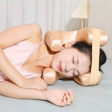머리고정베개 귀찌 코수술 경추 베게 주름 배개, 금