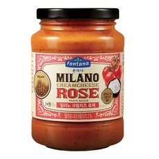폰타나 밀라노 크림치즈 로제 파스타소스 600g, 1개