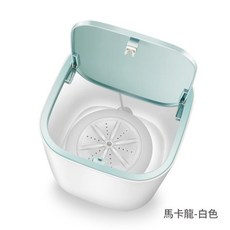 渦輪桌上洗衣機 USB洗衣器 內衣褲 嬰兒衣 襪子專用, 馬卡龍 - 白色系, 如圖所示