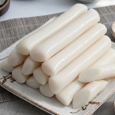 천번치댄 가래떡 쫄깃한 아이 어르신 영양간식 백미떡, 2개, 530g