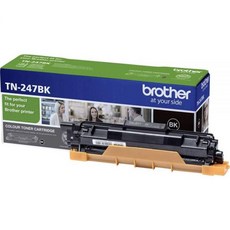 Brother 브라더 TN-247BK 토너 카트리지 고용량 검정색 정품 용품, Single