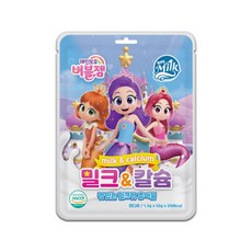 레인보우 버블젬 밀크 앤 칼슘 츄어블 40정 1개/밀크맛 어린이 비타민 영양간식, 1개