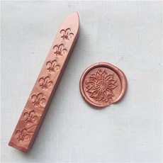 진주 화이트 핑크 씰링 왁스 레트로 스탬프 빈티지 코드 심지 웨딩 초대장용 90*10*10mm, 한개옵션1, 11 30